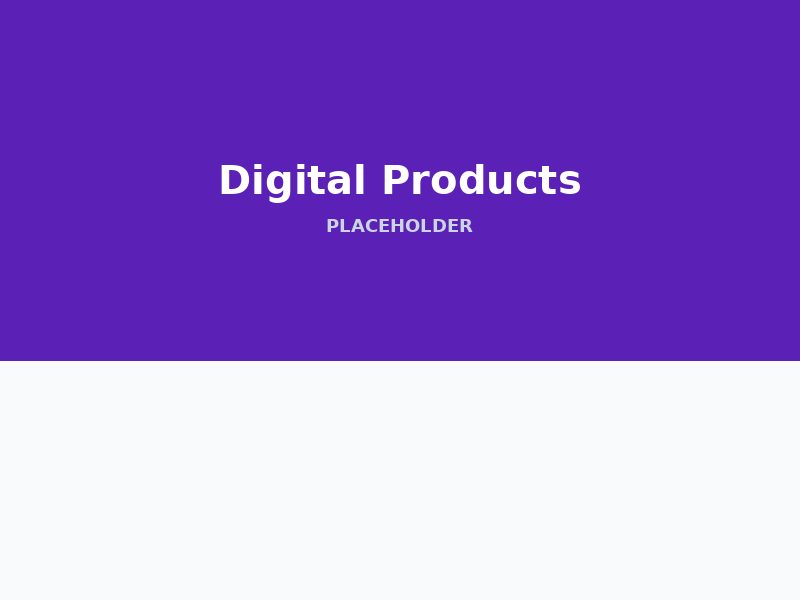 Digital Products