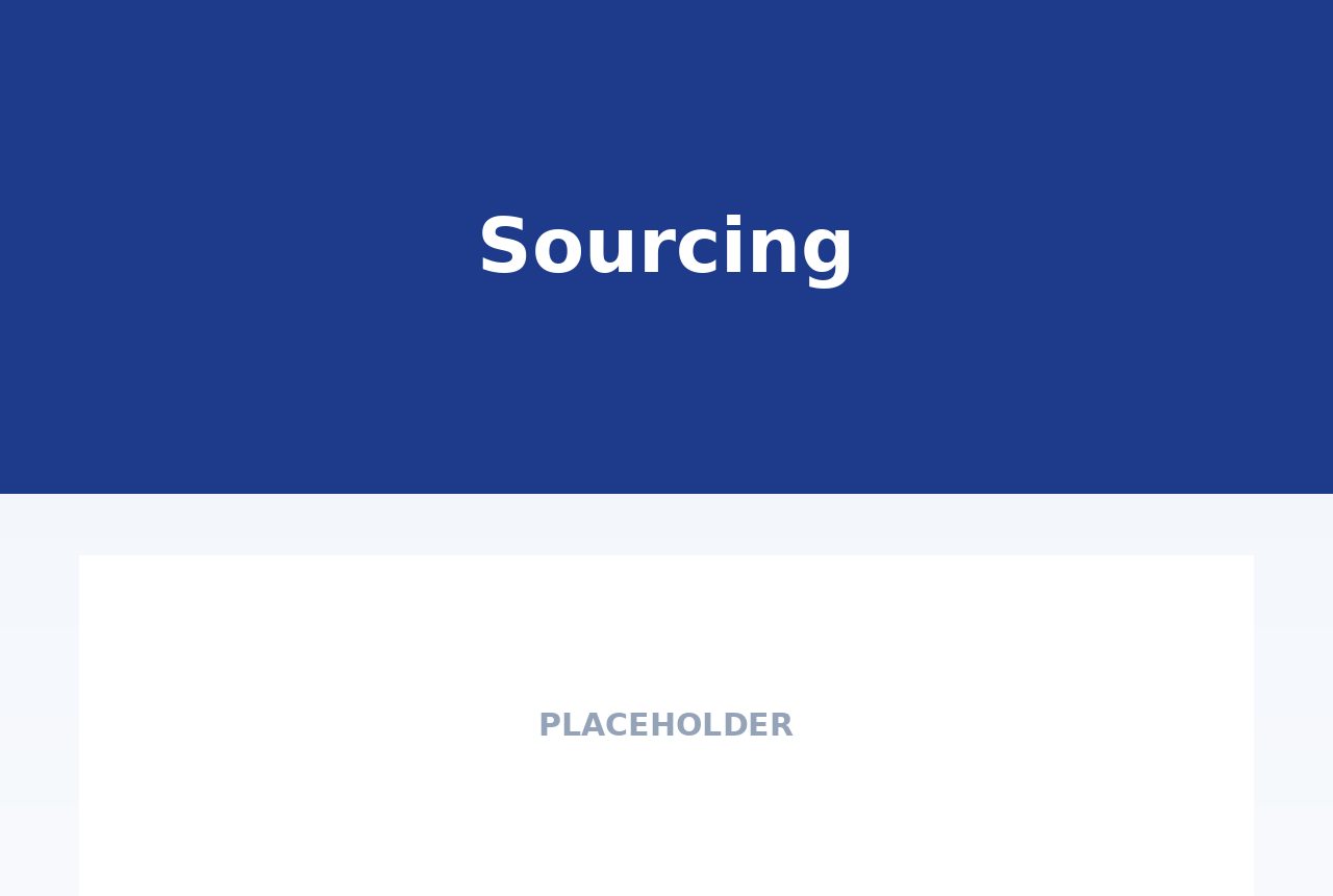 Sourcing - We locate and qualify factories that actually fit your produ